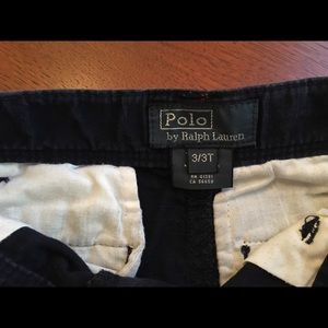 Polo by Ralph Lauren Bottoms - Navy Polo cargo short size 3T. Good condition. Polo by Ralph Lauren Bottoms - Navy Polo cargo short size 3T. Good condition.